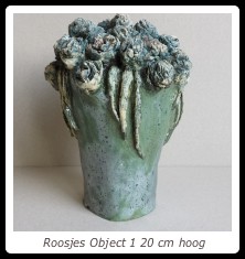 roosjes object 1 - 20 cm hoog
